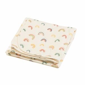 NEW Freshly Picked Swaddle with Multicolor Rainbow Pattern